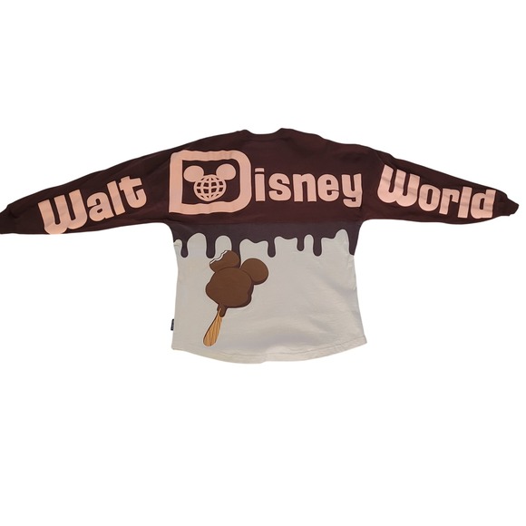 Disney World Other - Disney World Mickey Ice Cream Bar Spirit Jersey‎ Oversized Long Sleeve Shirt S